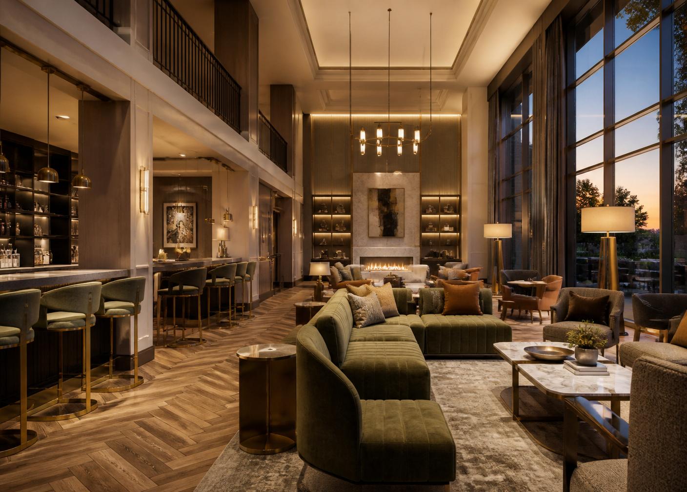 Luxury Clubhouse Lounge & Recreation